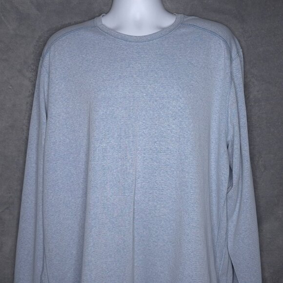 Tommy Bahama Mens XXL Reversible Crewneck Long Sleeve Shirt New Pullover - Picture 1 of 6